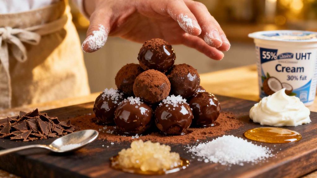 Recette de Truffes au Chocolat Abordables