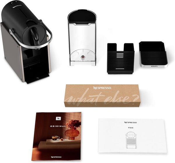 Nespresso Machine á café Krups Pixie Titane YY5290FD