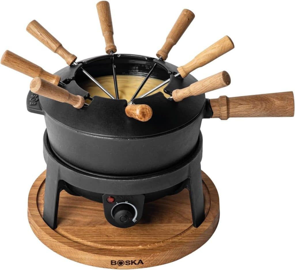 Test : appareil à fondue électrique Boska Pro 2, 2L