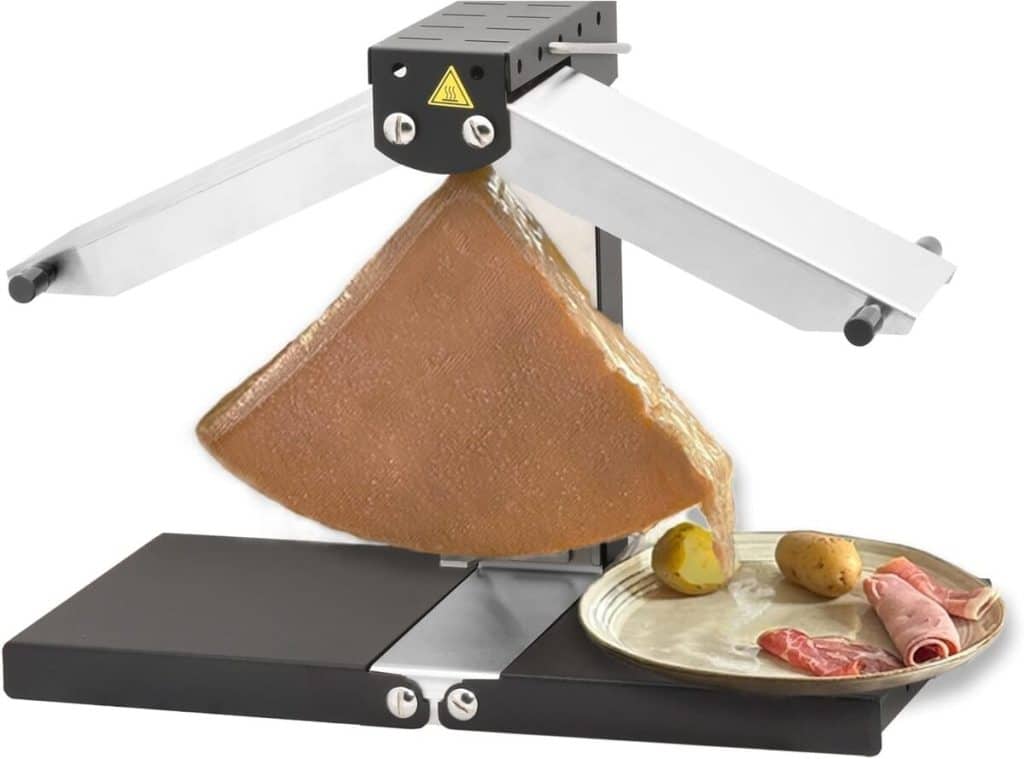 Test appareil raclette Louis Tellier Brézière signature basalte noir