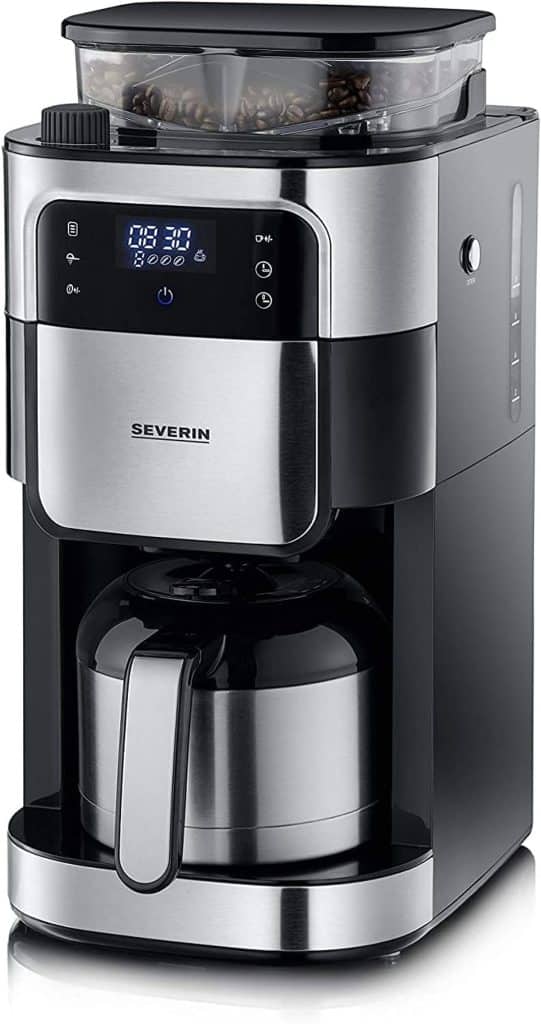 Test : cafetière Severin KA 4814 avec broyeur intégré