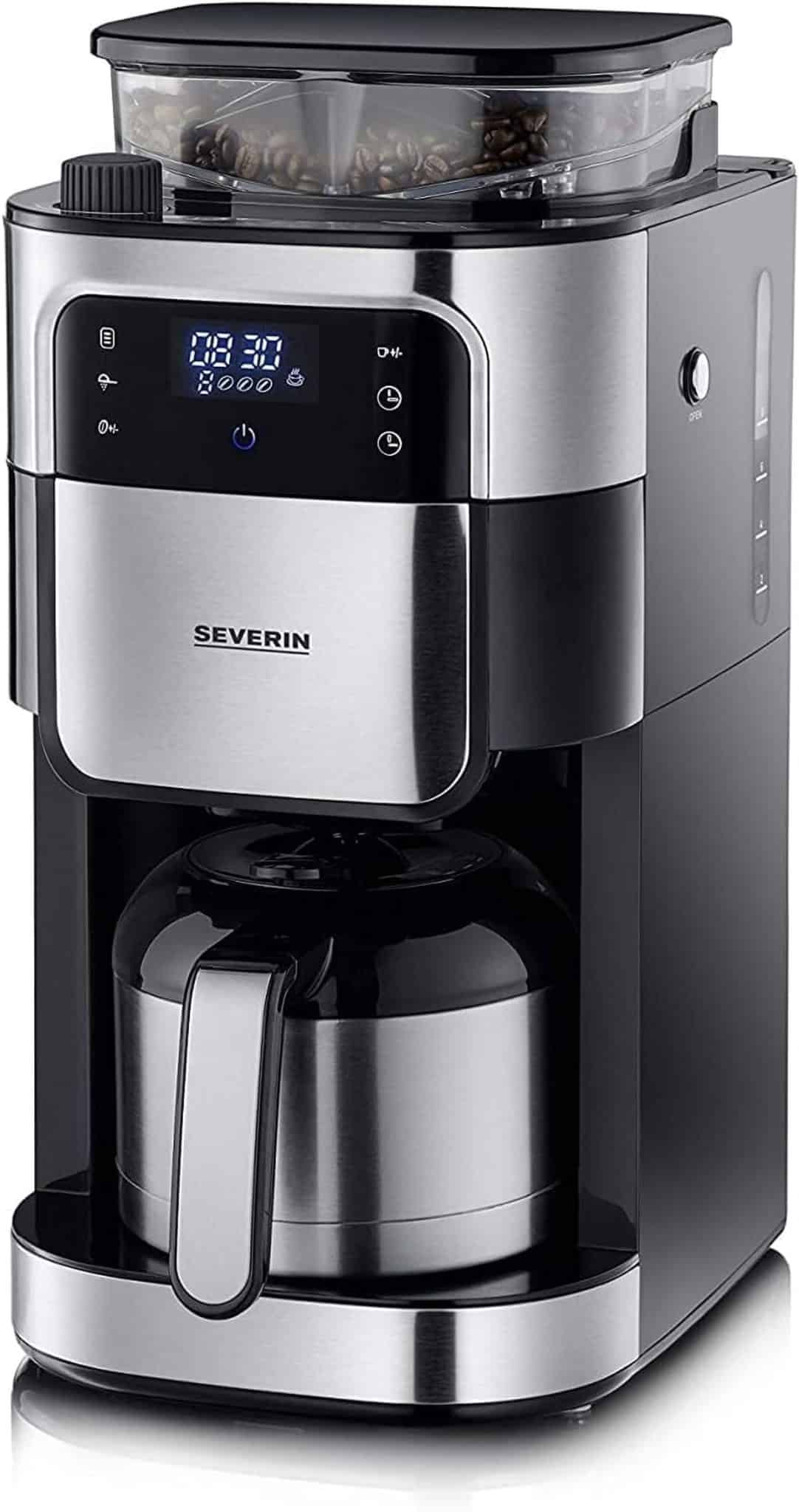 Test : cafetière Severin KA 4814 avec broyeur intégré
