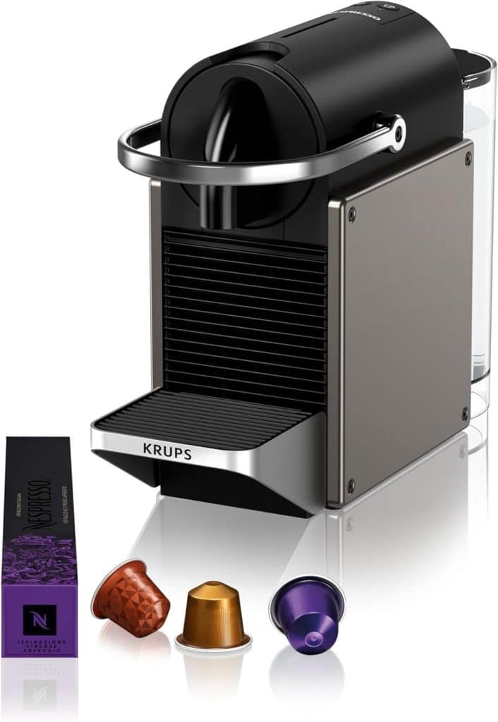 Test de la machine à café Krups Pixie Titane YY5290FD