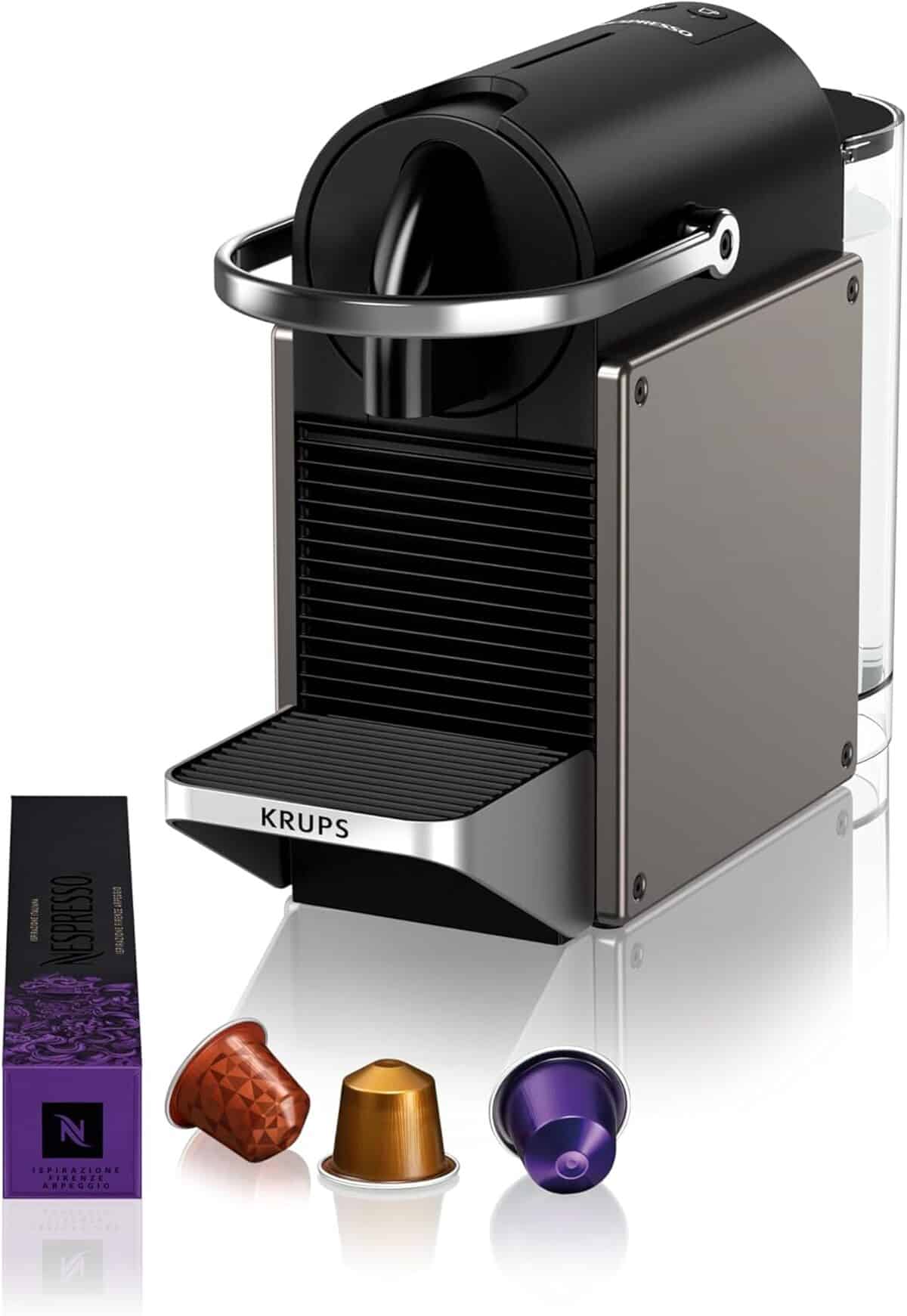 Test de la machine à café Krups Pixie Titane YY5290FD