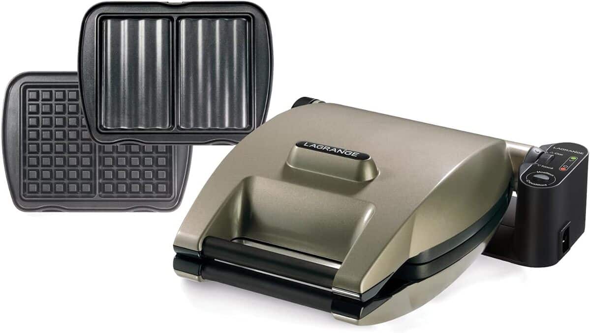 Test du gaufrier Lagrange 1200W 019422 multifonction
