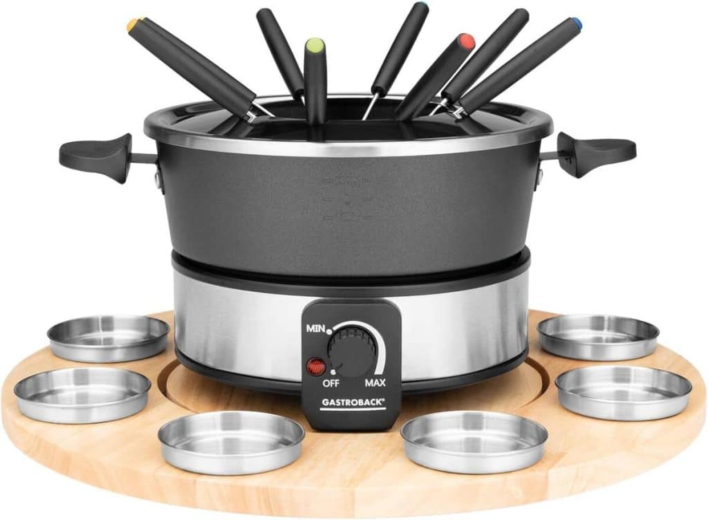 Test : set à fondue Gastroback 42566, polyvalence et performance