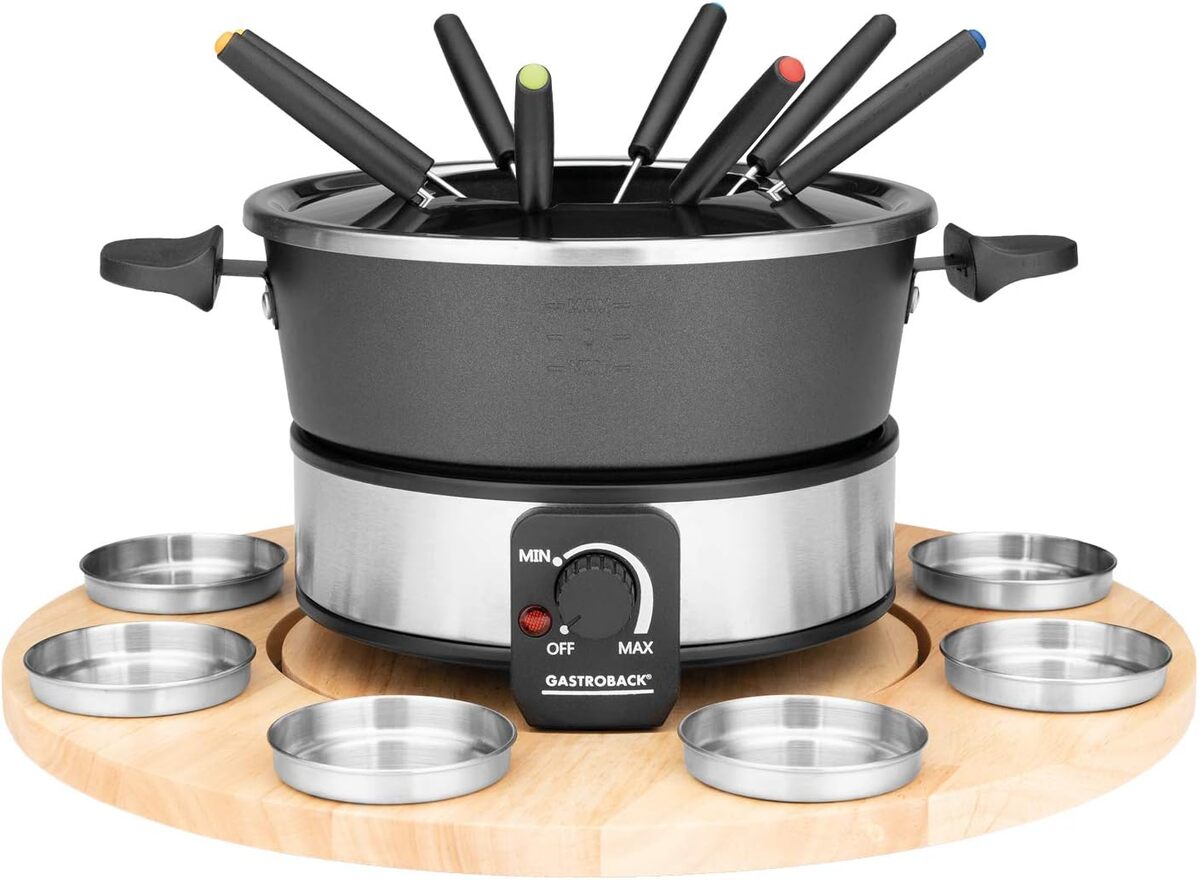Test : set à fondue Gastroback 42566, polyvalence et performance