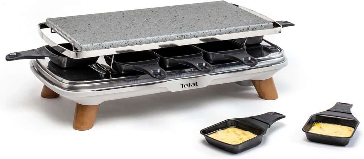 Test Tefal Raclette Pierrade 2-en-1 1350 W