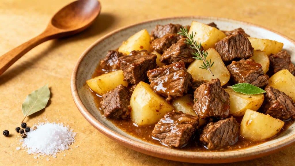 Bœuf Sauté aux Pommes de Terre : recette Économique et Savoureuse
