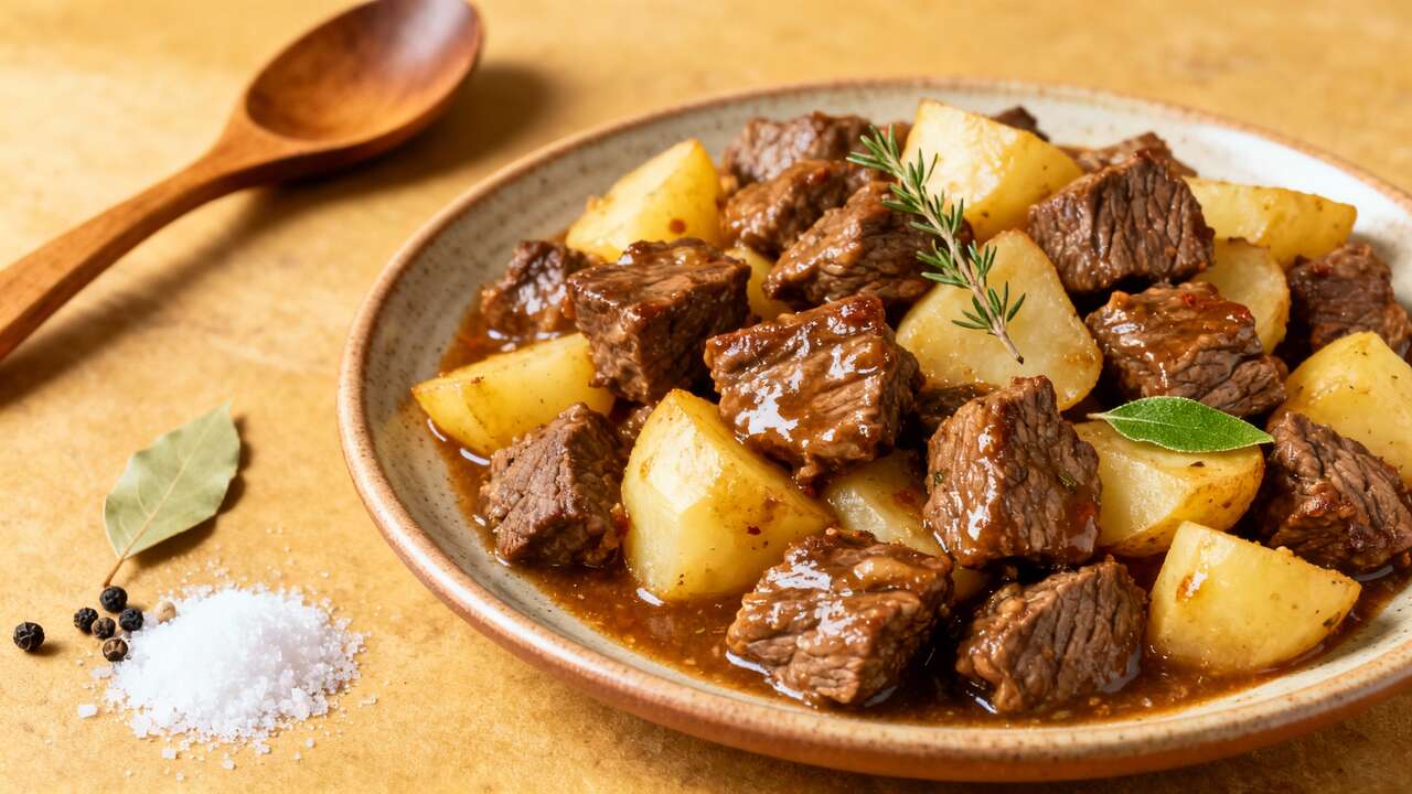 Bœuf Sauté aux Pommes de Terre : recette Économique et Savoureuse
