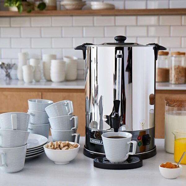 CASSELIN CPC100S Percolateur à Café 100 Tasses Sp, INOX
