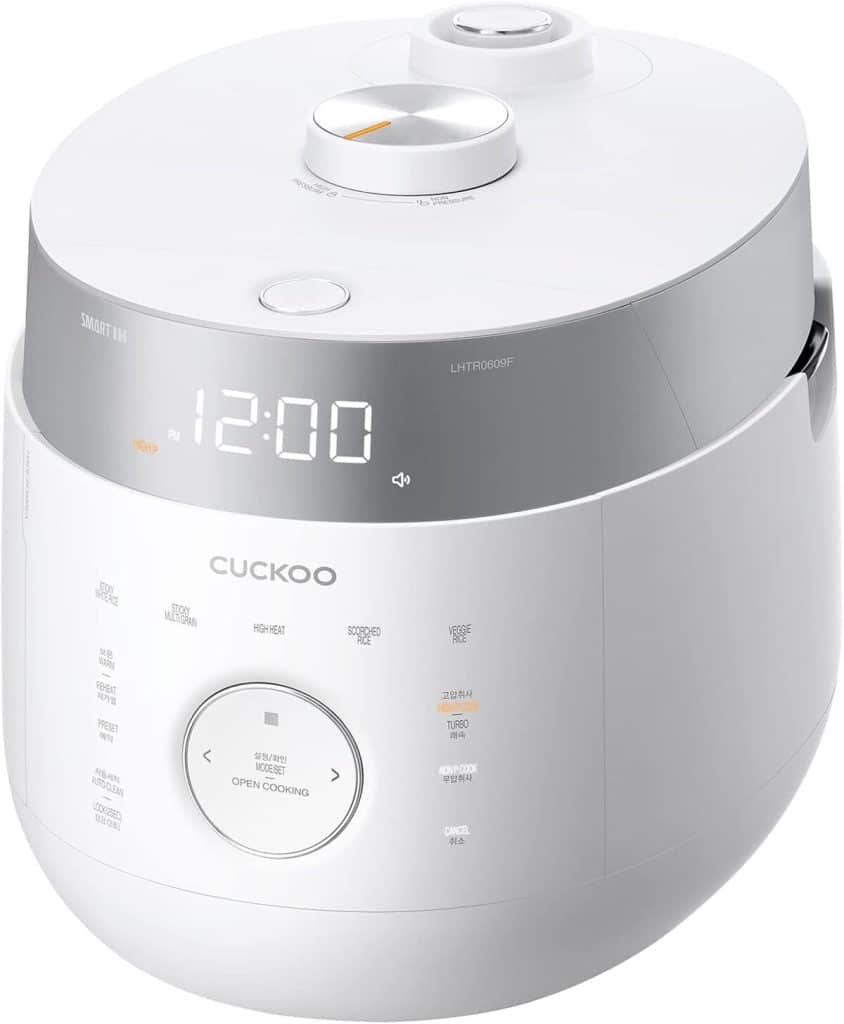 Test du cuiseur à riz et vapeur CUCKOO : performance et programmes exceptionnels