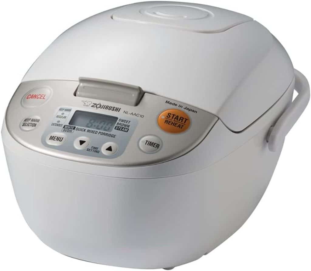Test du cuiseur à riz Zojirushi NL-AAC10 : performance et efficacité