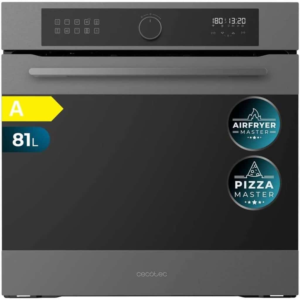 Test du four encastrable Cecotec Bolero Hexa AF316000 : multifonction et airfryer intégrée