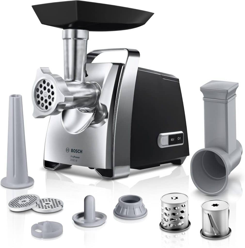 Test du hachoir électrique Bosch MFW67440 : un incontournable en cuisine