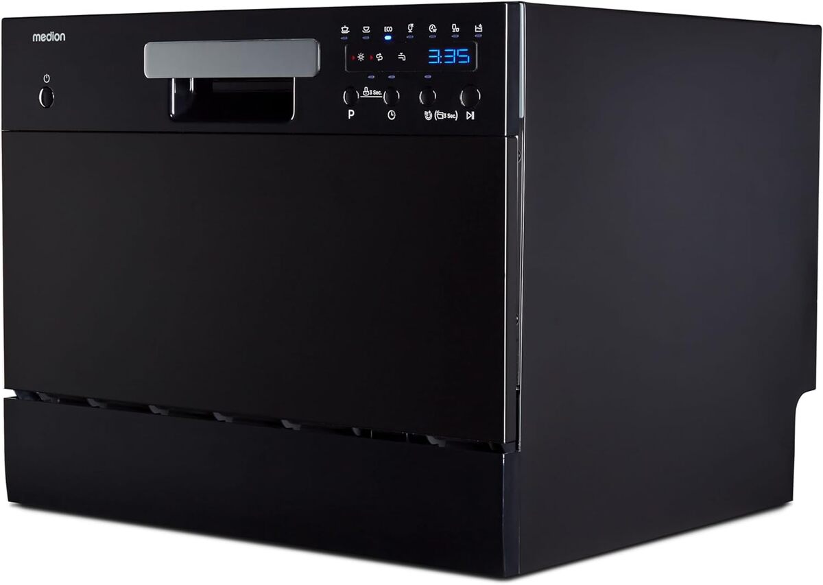 Test du lave-vaisselle de table Medion DWT 60 : compact et performant