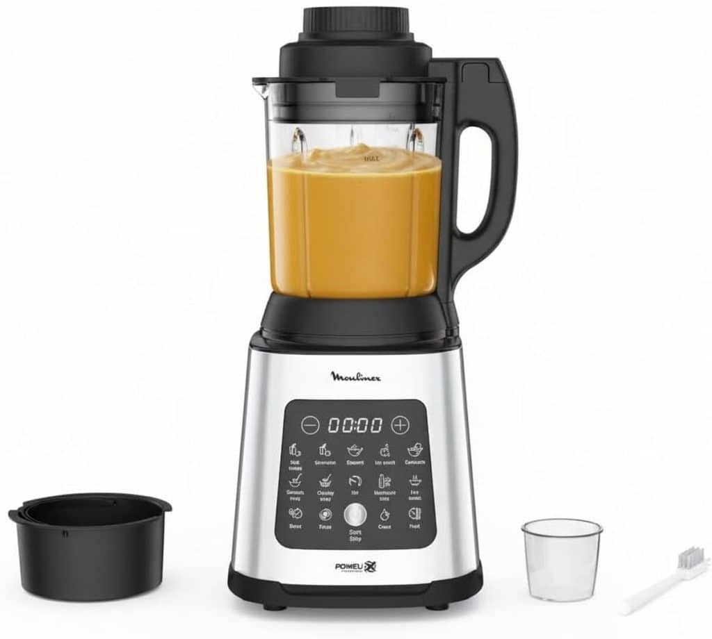 Test du Moulinex Perfectmix Cook : blender chauffant 1400 W