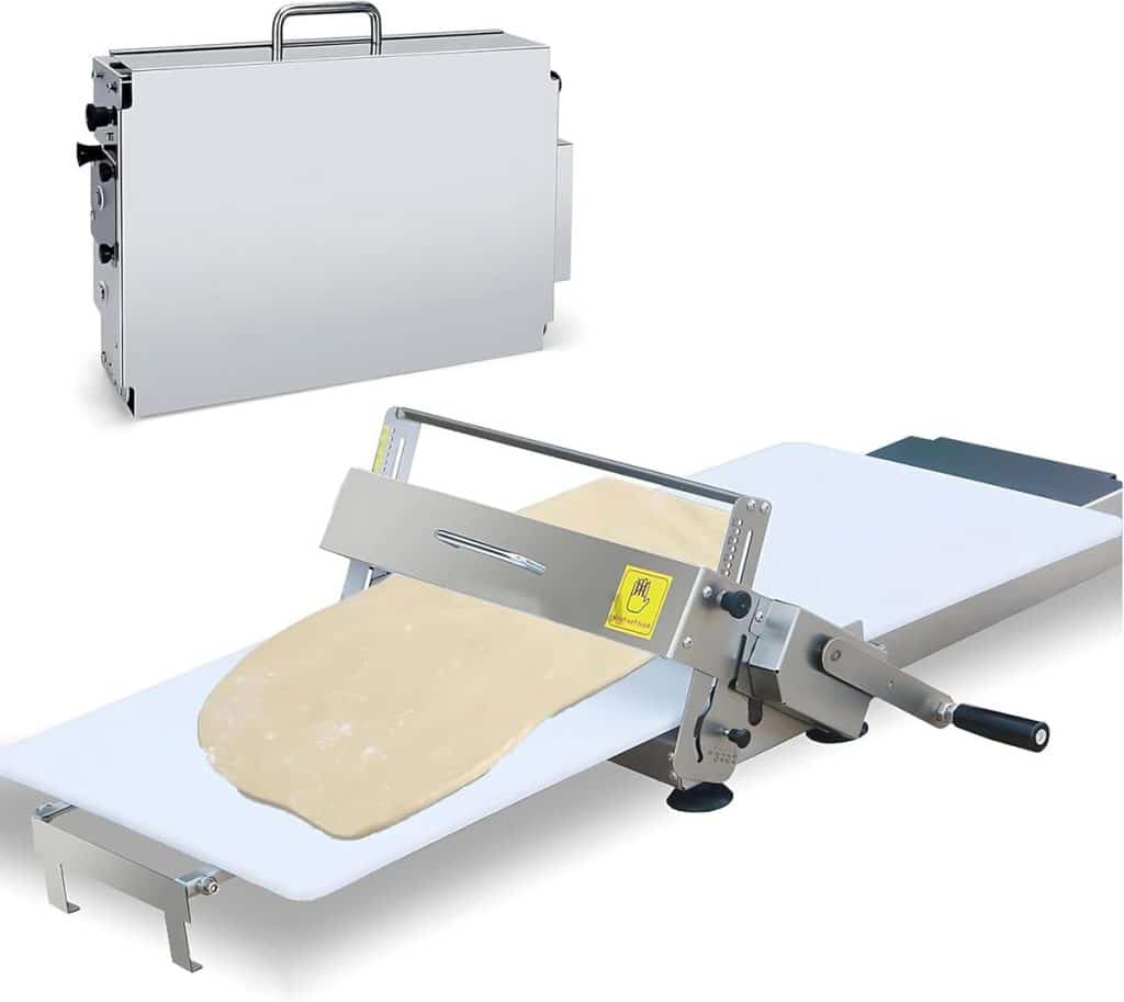 Test : laminoir à pâte professionnel RoyceBee, épaisseur réglable
