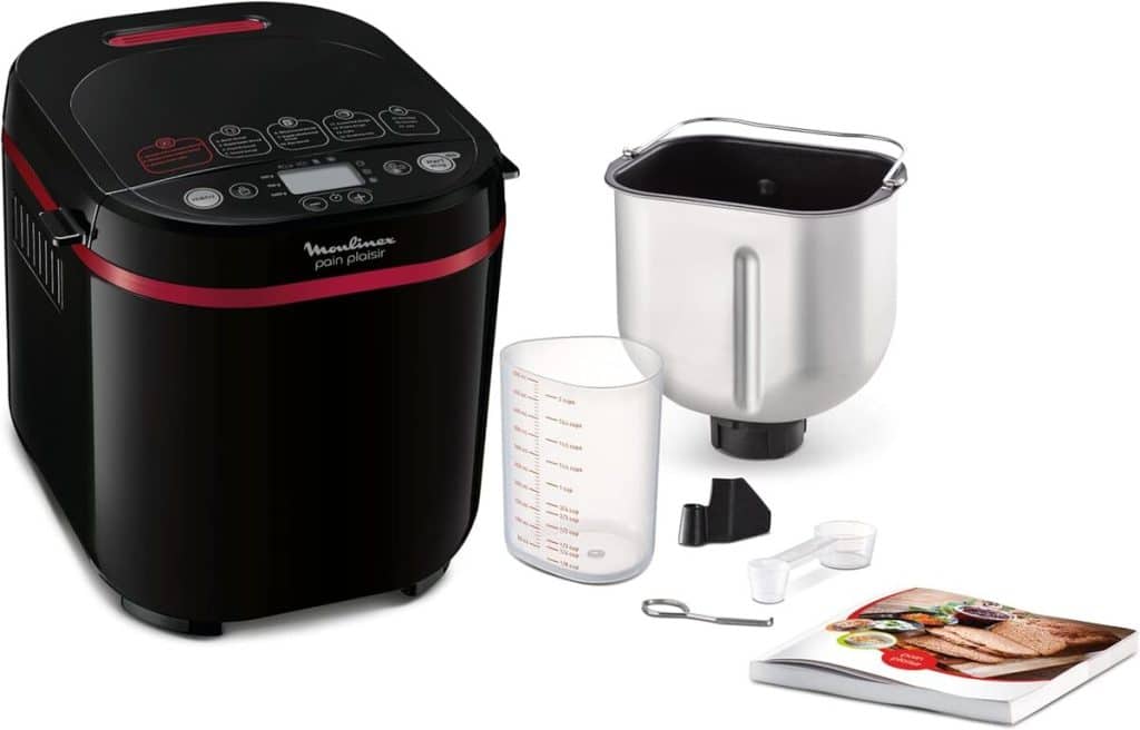 Test : moulinex Pain Plaisir 720W, 17 programmes