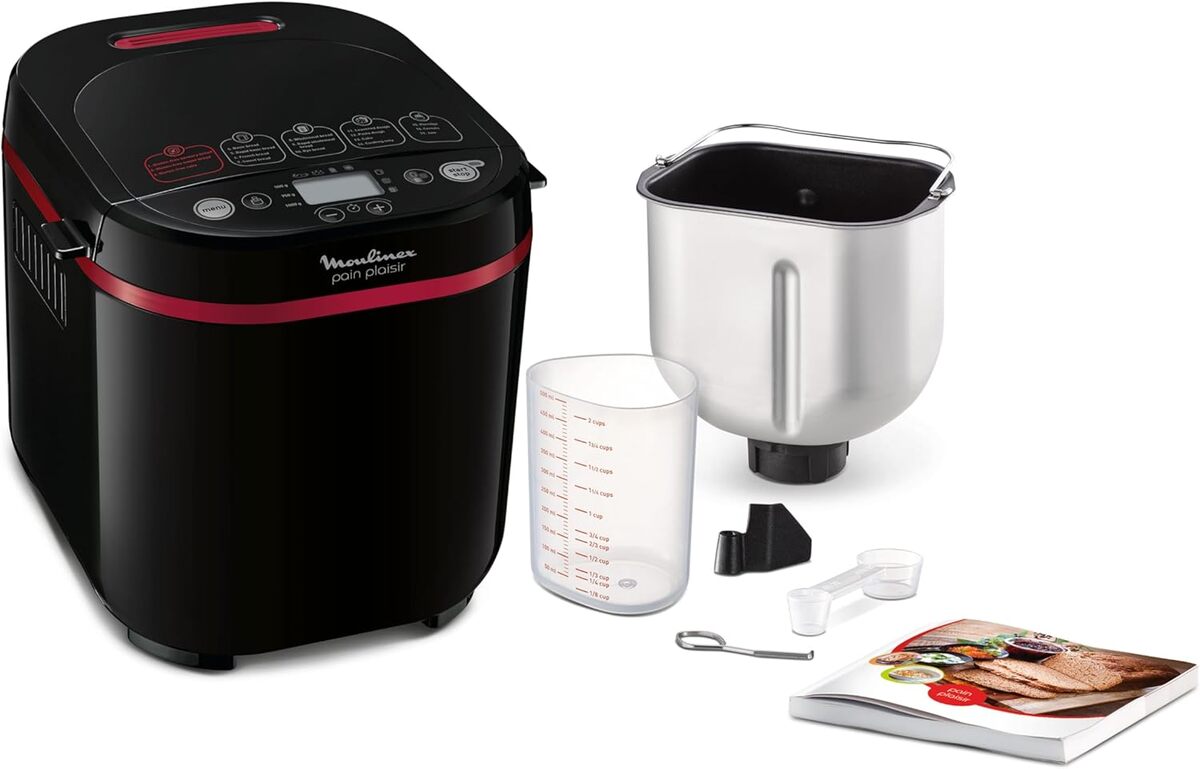 Test : moulinex Pain Plaisir 720W, 17 programmes