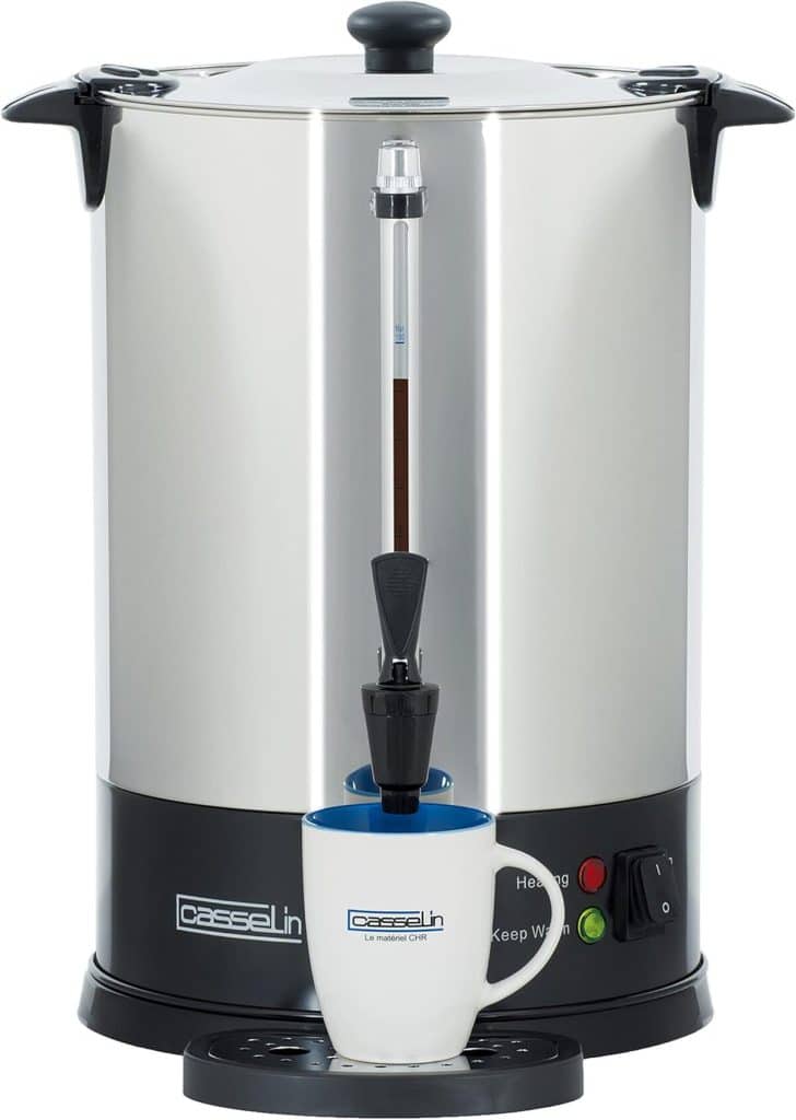 Test : percolateur Casselin CPC100S, inox 100 tasses
