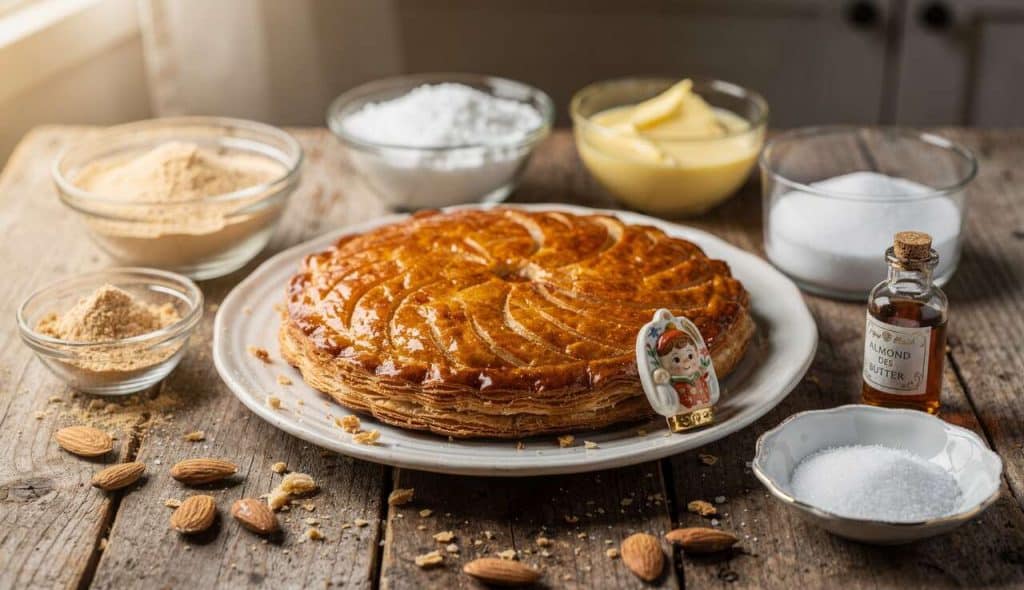 Recette abordable de galette des rois à la frangipane