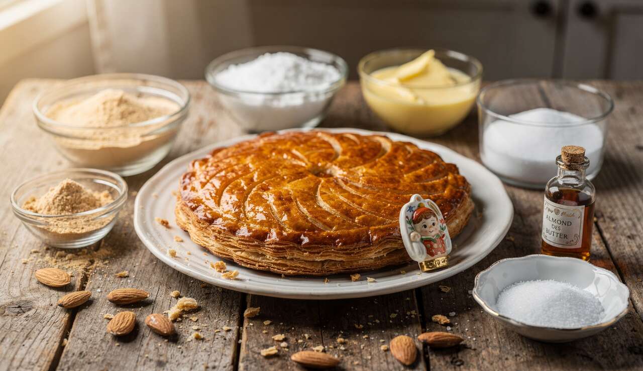 Recette abordable de galette des rois à la frangipane