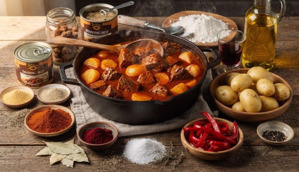 Recette de goulasch au paprika économique