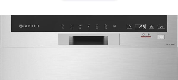GEDTECH - Lave vaisselle Table Top GLV6T47SL - 6 couverts - 47 dB - Départ différé [Classe énergétique C]
