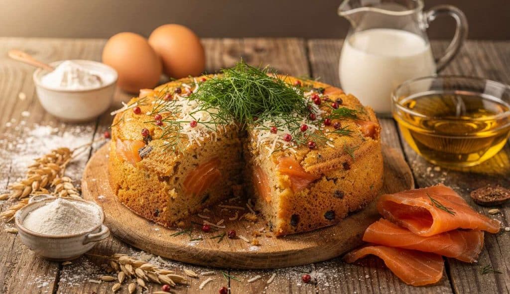 Cake au Saumon Fumé : recette Abordable et Savoureuse