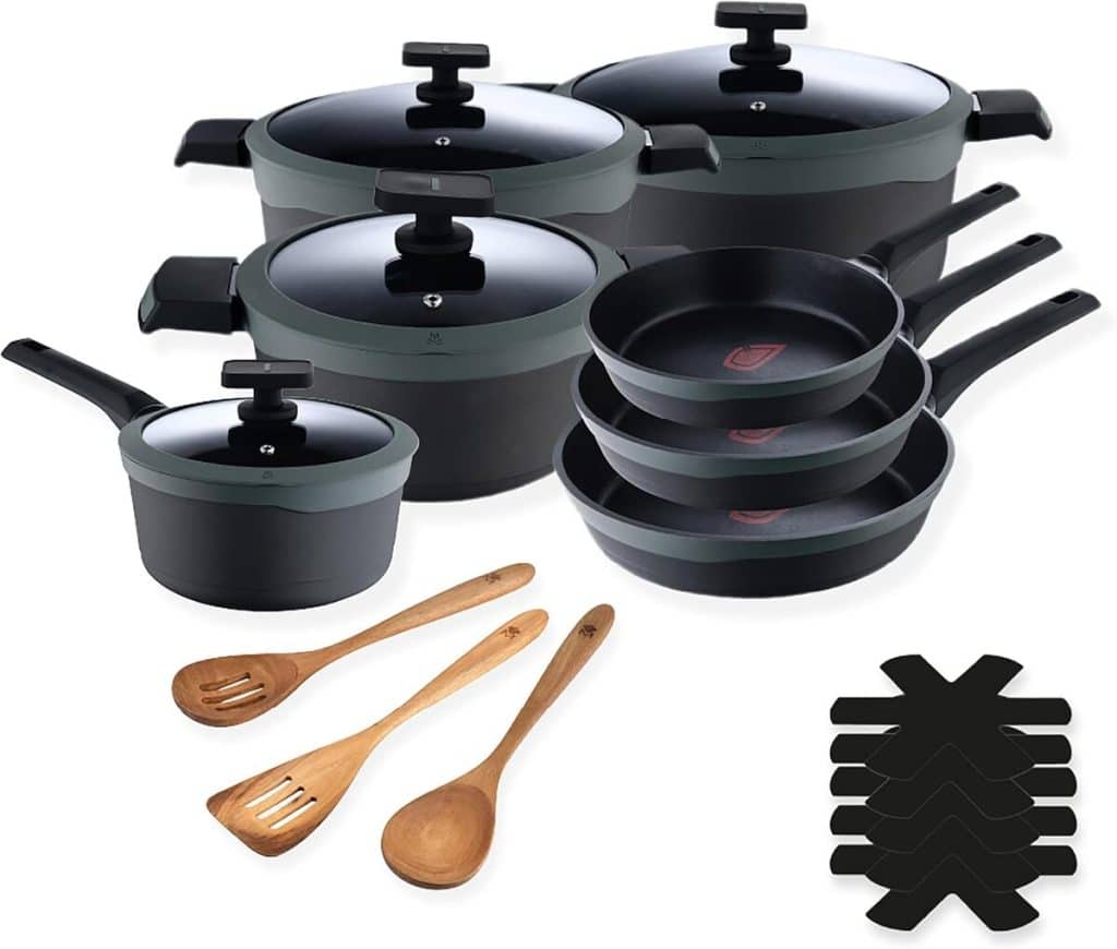 Test de la batterie de cuisine MasterPRO Gastro Reeco en fonte d'aluminium