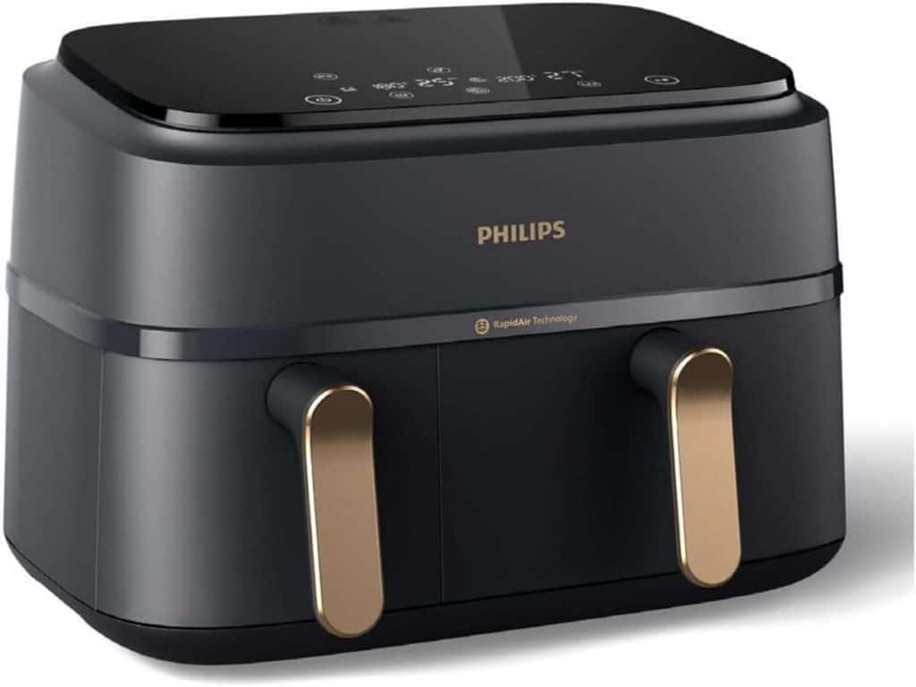 Test de la philips airfryer NA352/00 : friteuse double panier 9L