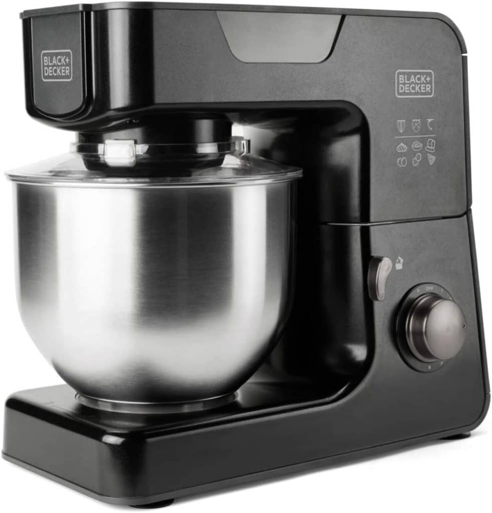 Test du robot pâtissier Black+Decker BXKM1000E 1000W : polyvalence et puissance