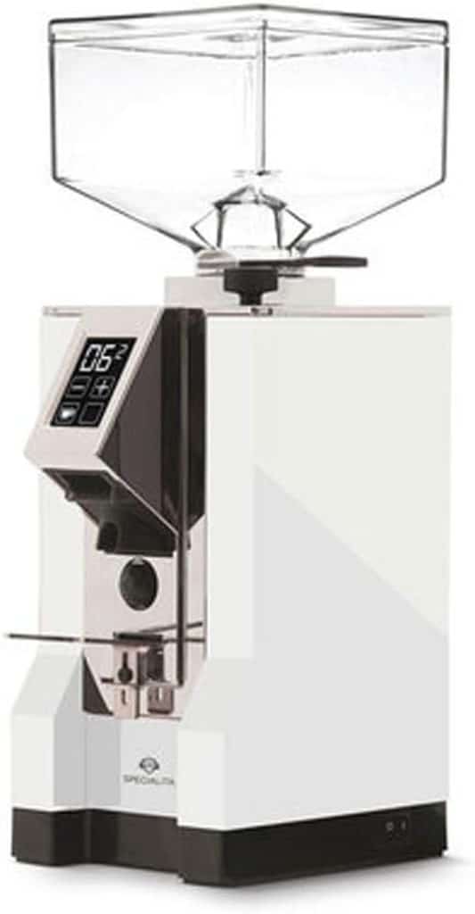 Test : moulin à café électronique Eureka blanc pâle