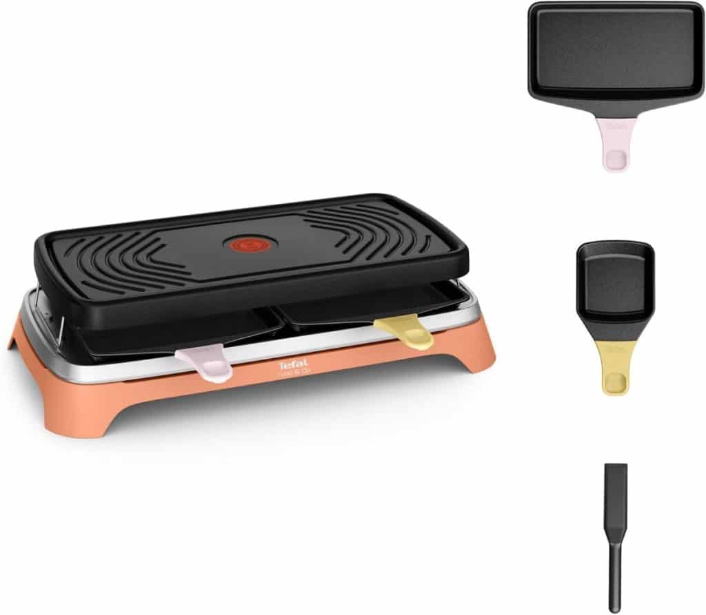 Test : raclette multifonctions Tefal Food & Co RE650J10
