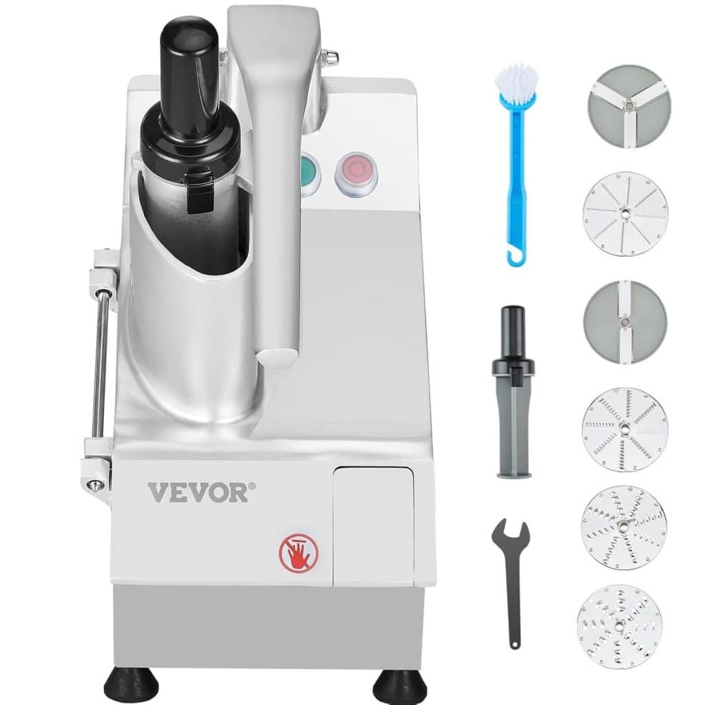 Test : robot culinaire VEVOR 550 W et ses lames détachables