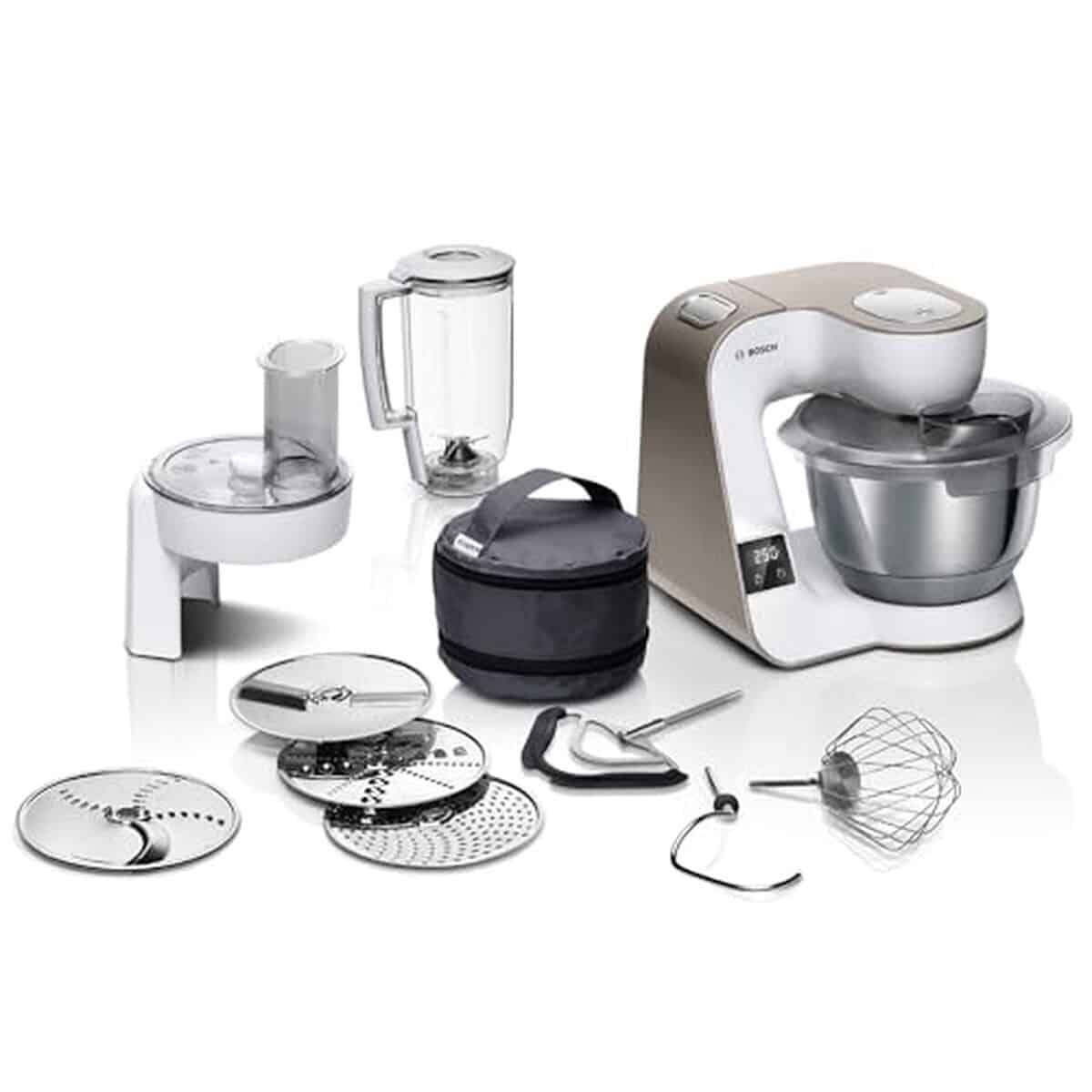 Test : robot pâtissier Bosch MUM5XW20, puissance et polyvalence