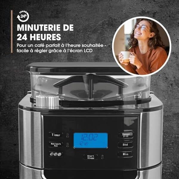 Découvrez notre analyse détaillée de la cafetière Barista avec broyeur et écran digital : performances, fonctionnalités et conseils d'utilisation, pour savourer un café d'exception à chaque tasse.
