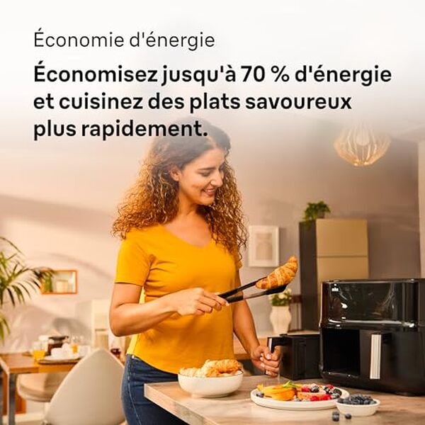 Découvrez notre test complet de l'airfryer braun TwinCook 3 TD3030IBK : un appareil innovant à double bacs et grande capacité de cuisson pour une cuisine saine et savoureuse.