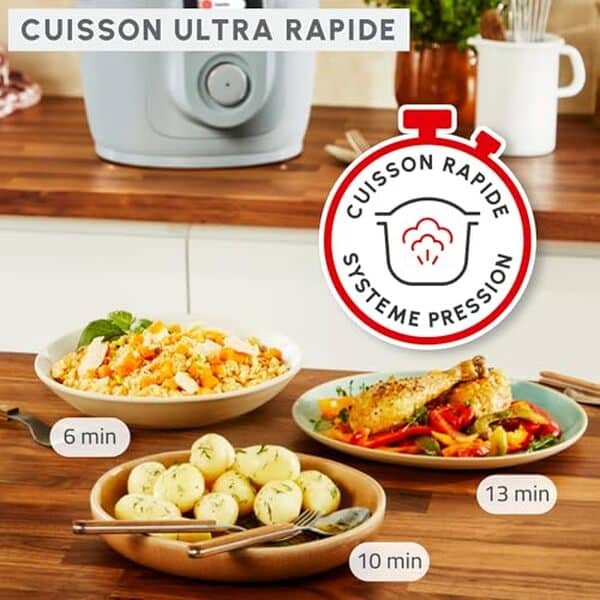 Découvrez notre test complet du moulinex Cookeo Wifi 10-en-1 : avis sur ses fonctionnalités innovantes, efficacité et praticité pour une cuisine simplifiée au quotidien.