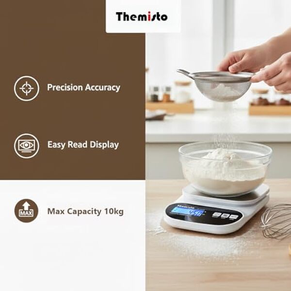 Découvrez notre avis sur la balance de cuisine numérique Themisto TH-WS15, avec ses fonctionnalités innovantes, sa précision et sa facilité d'utilisation pour vos recettes au quotidien
