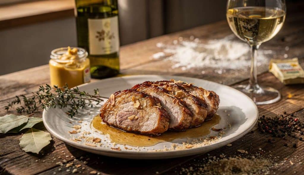 Recette : porc au vin blanc pas cher