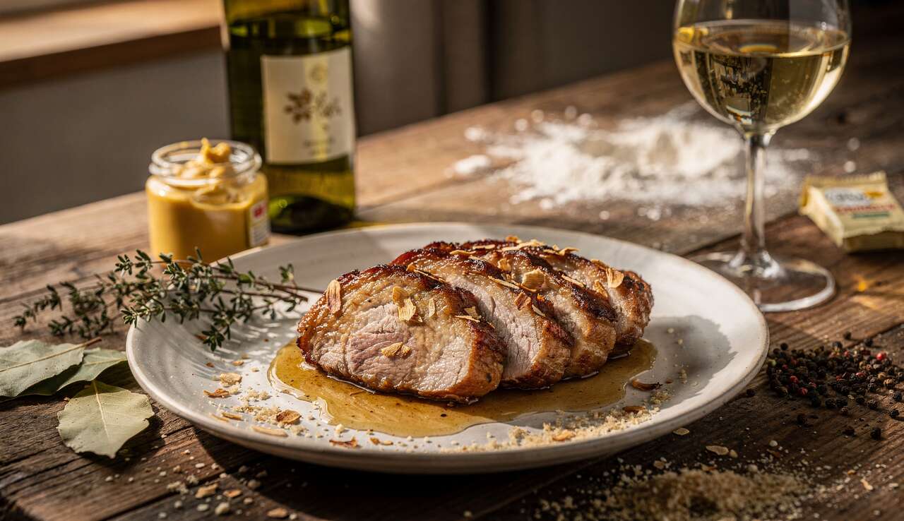 Recette : porc au vin blanc pas cher