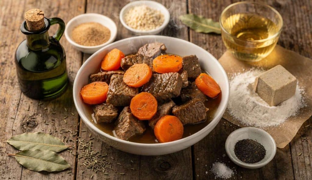 Recette de veau aux carottes pas chère