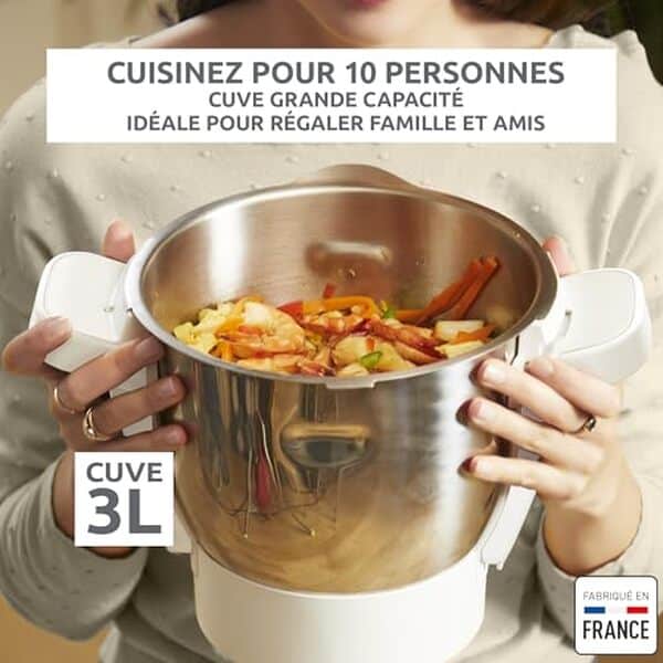 Découvrez notre test détaillé du Moulinex Companion HF8408F1. Un robot cuiseur pratique et polyvalent qui révolutionne votre cuisine. Caractéristiques, avantages et conseils d'utilisation.