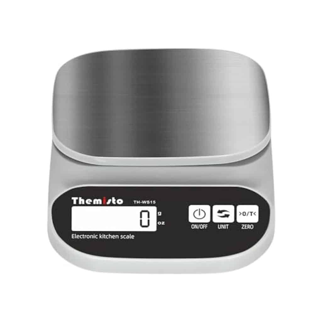 Test : balance de cuisine numérique Themisto TH-WS15