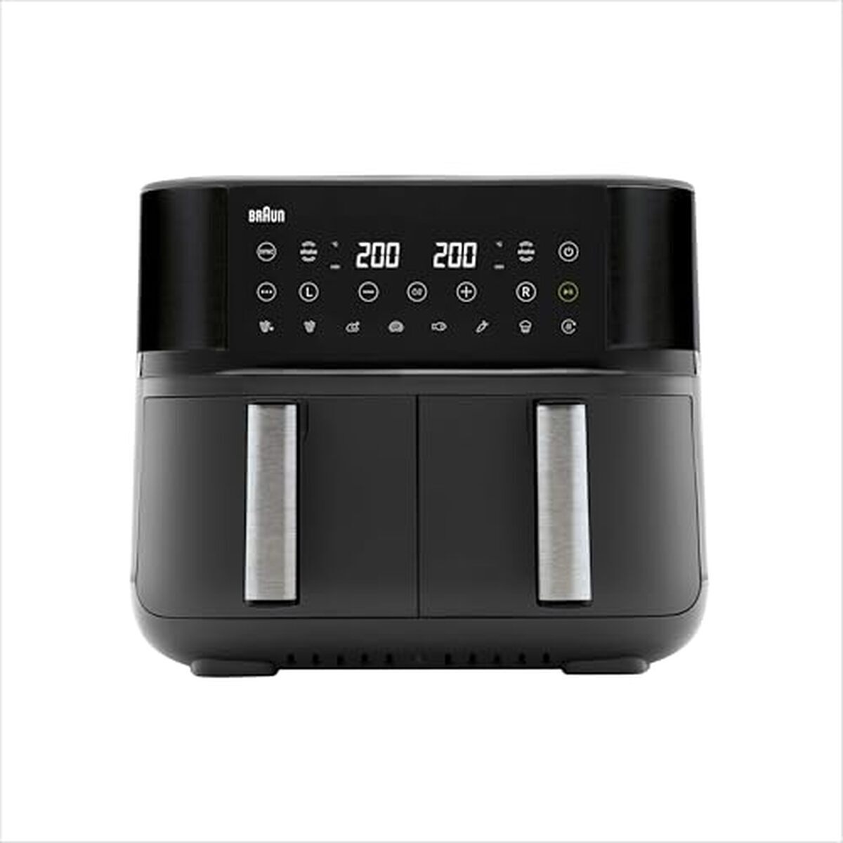 Test : braun TwinCook 3 TD3030IBK, l'airfryer 8L double bacs parfait