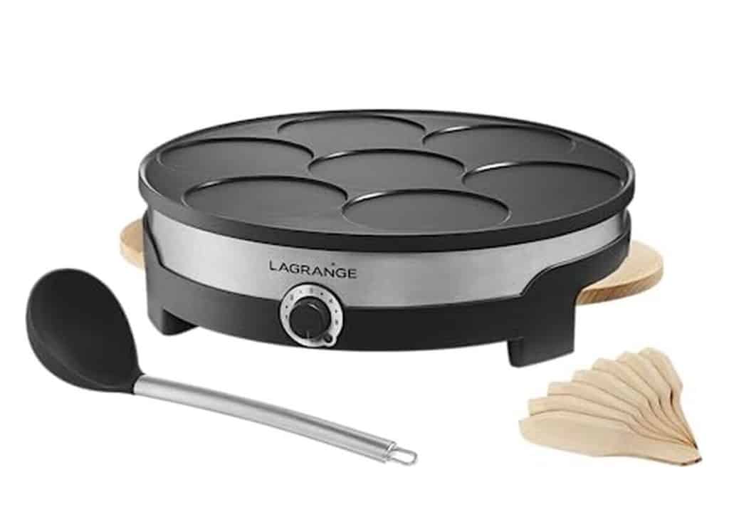 Test crêpière Lagrange Tradi' Multi : 7 mini-crêpes parfaites