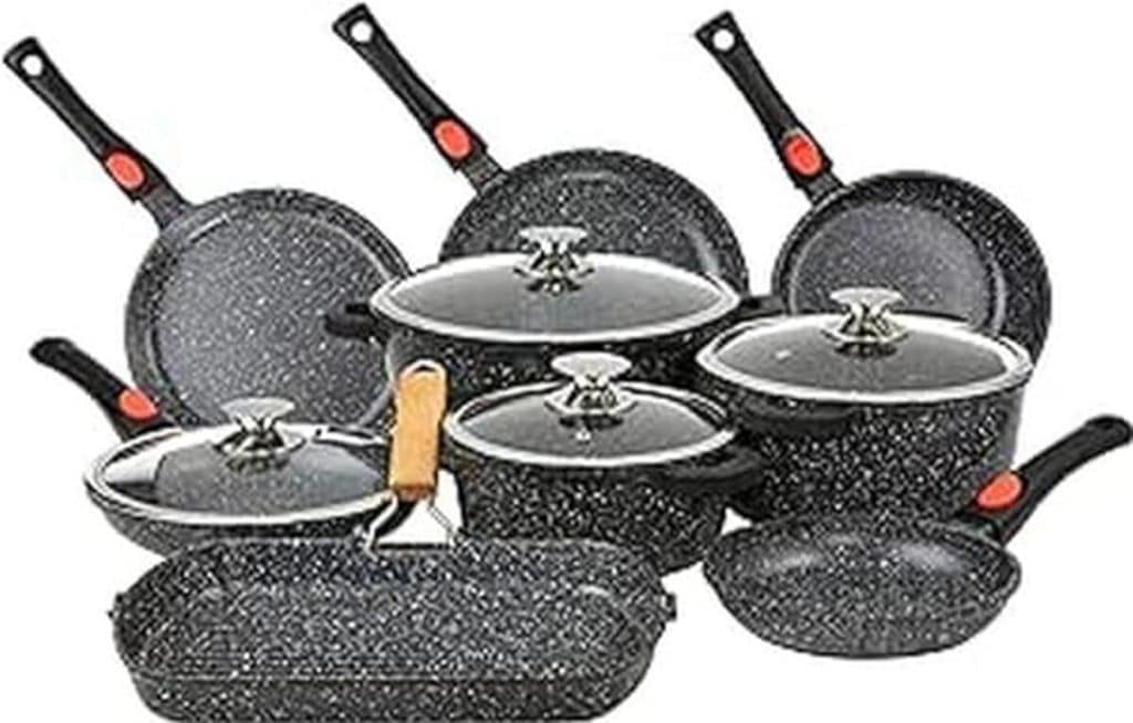 Test de la batterie de cuisine Kamberg 24 pièces en fonte d'aluminium