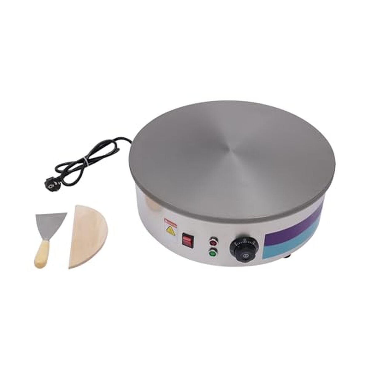 Test de la crêpière professionnelle 220V SX-450P